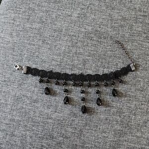 Elegant Black Beaded Bracelet